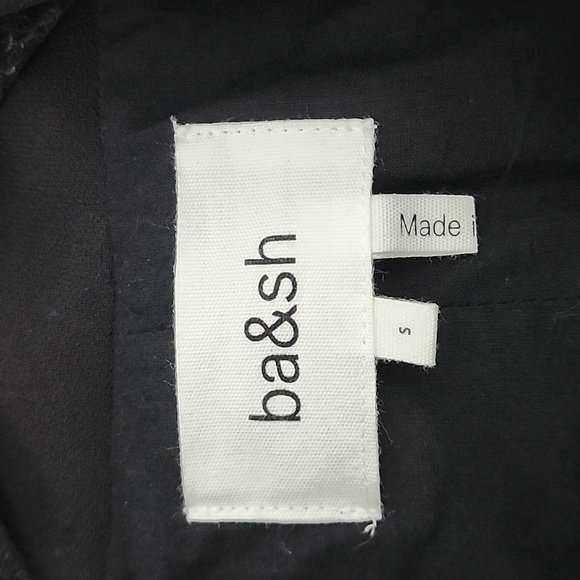 ba&sh Swing Jacket Black Size Small - Picture 6 of 7